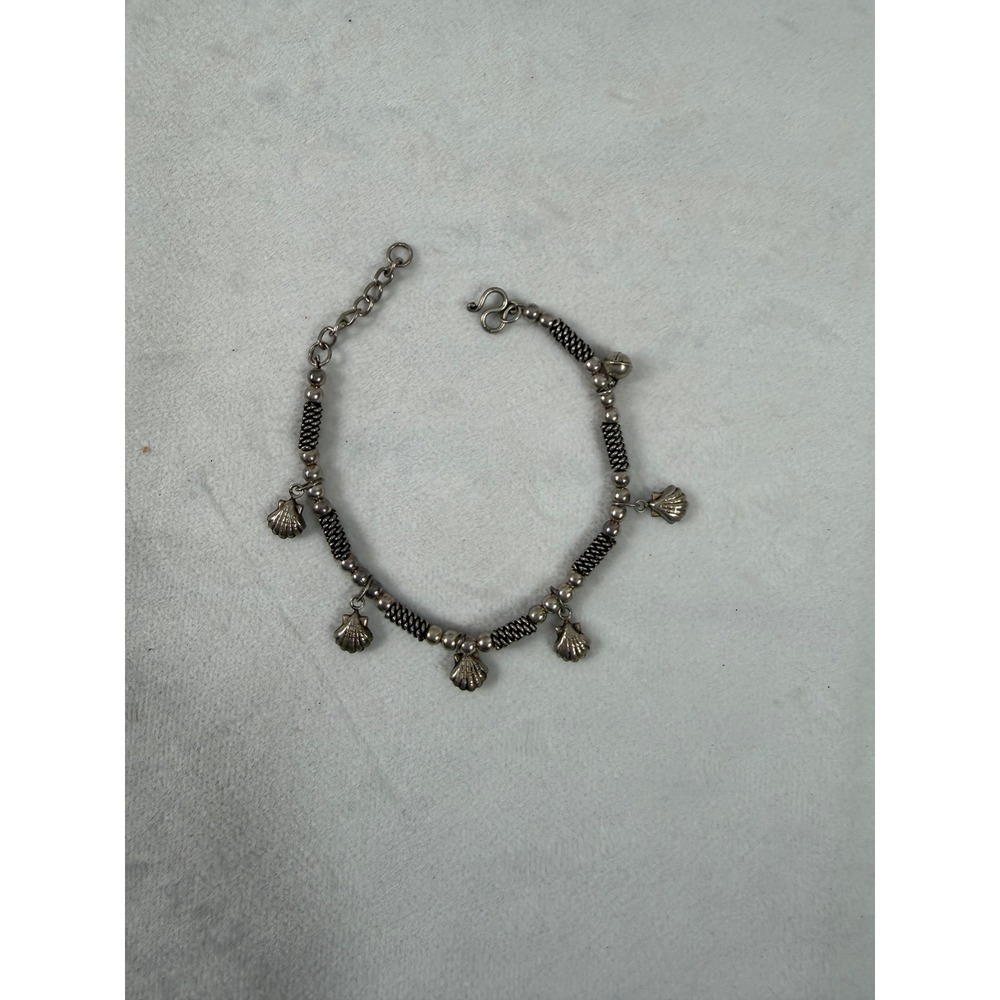 Silver Seashell Bracelet
